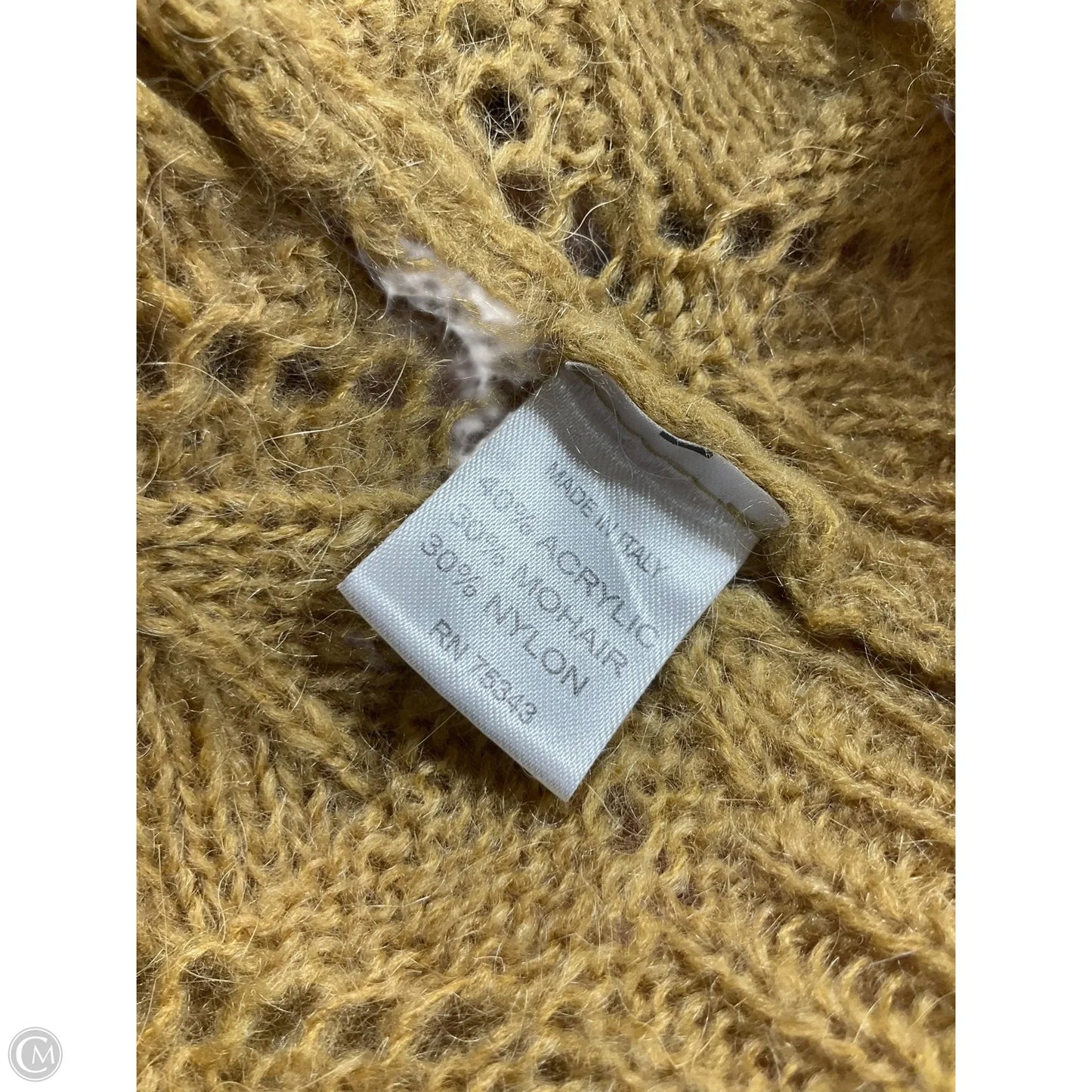 Sweater By Anthropologie In Yellow, Size: S