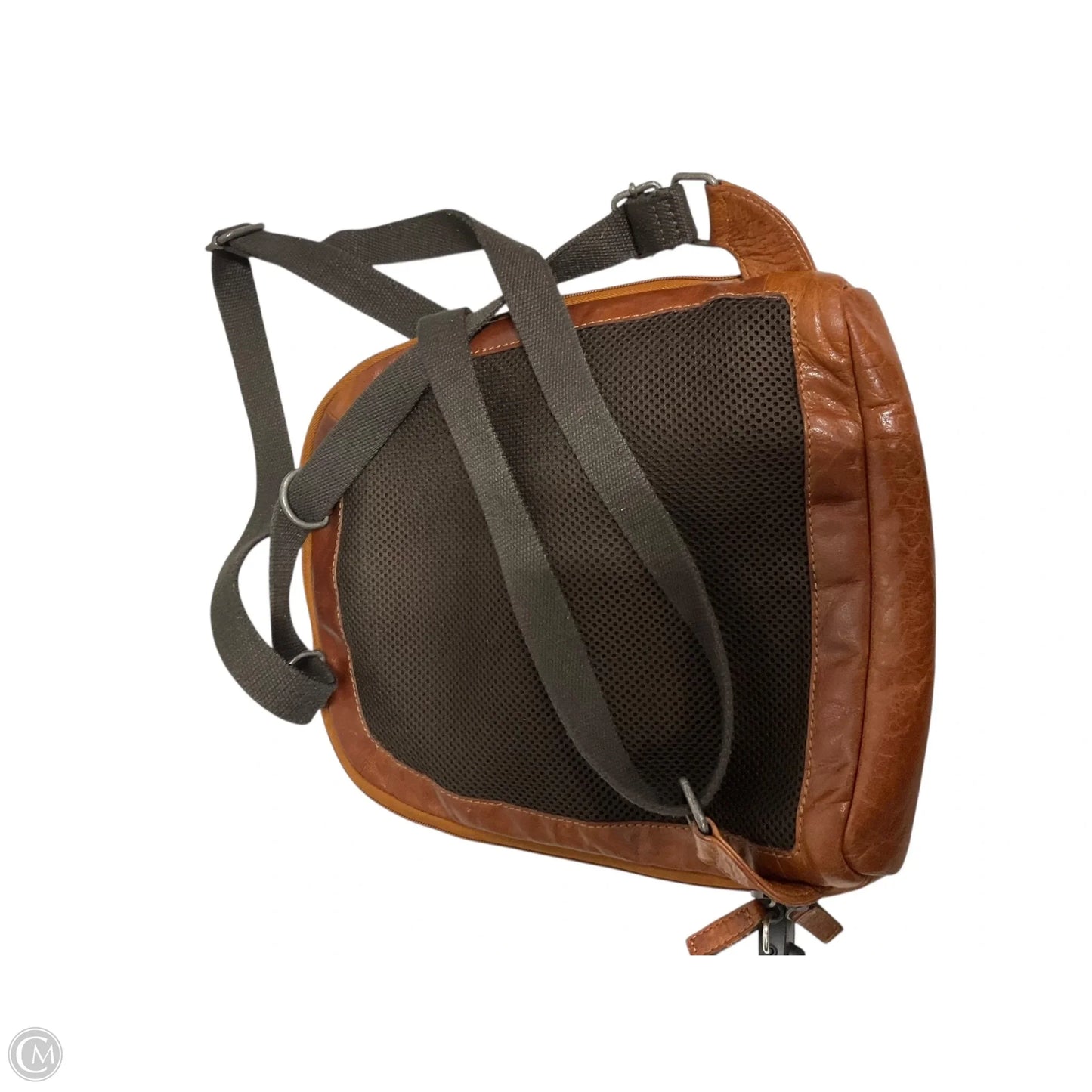 Backpack Leather By Clothes Mentor, Size: Medium