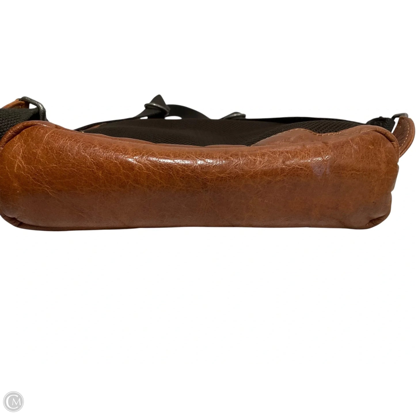 Backpack Leather By Clothes Mentor, Size: Medium