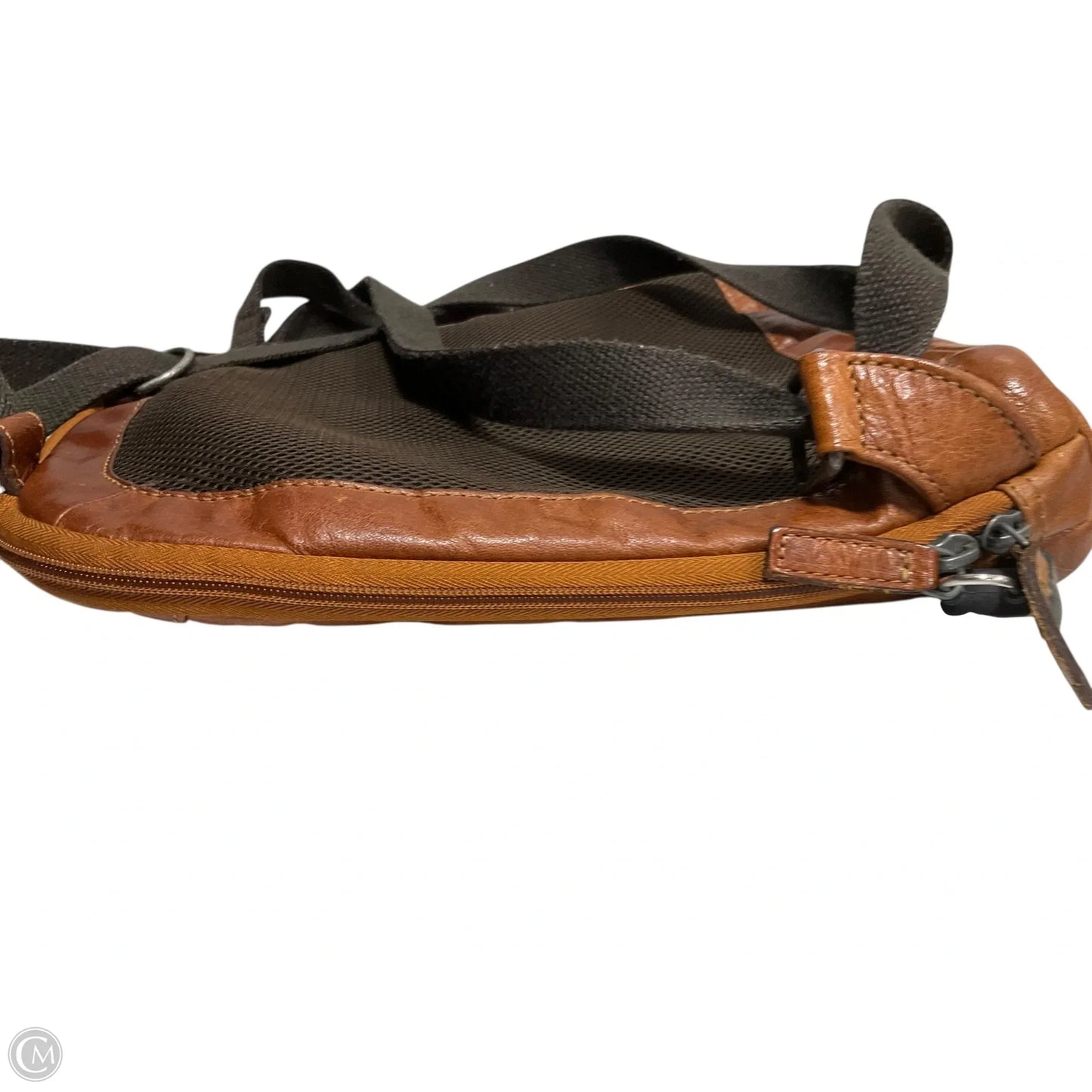 Backpack Leather By Clothes Mentor, Size: Medium