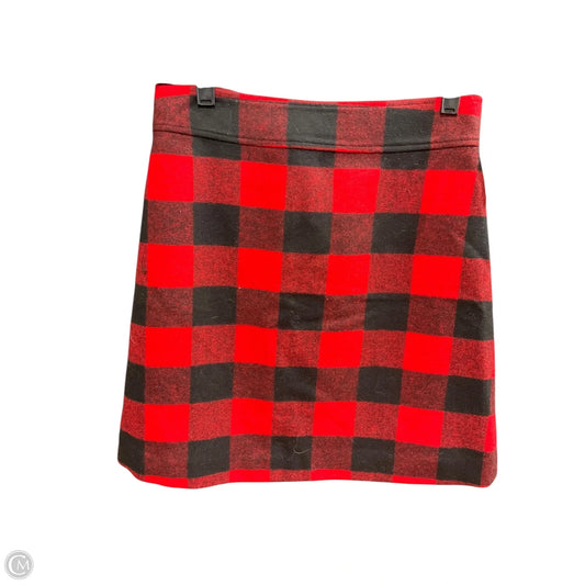 Skirt Mini & Short By J. Crew In Checkered Pattern, Size: 2