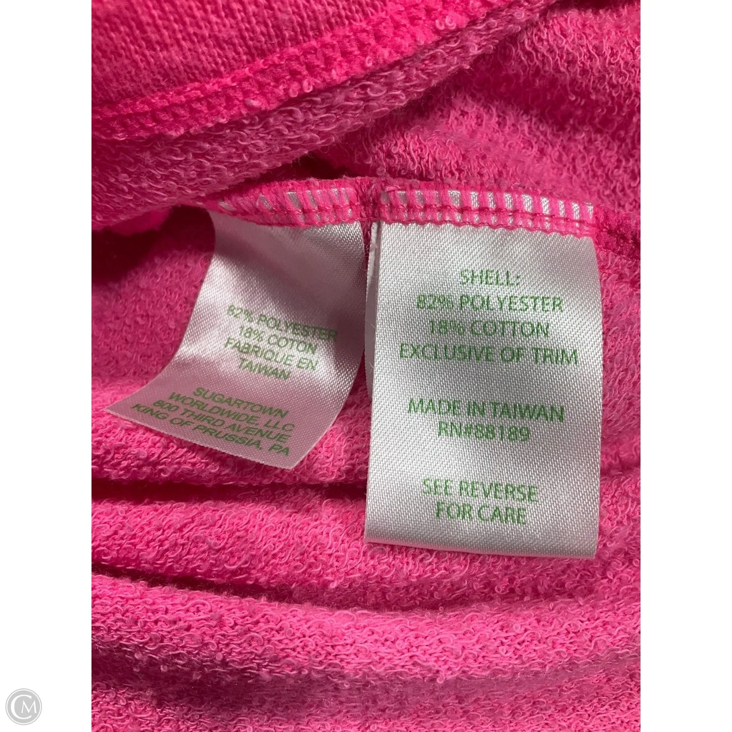 Top Long Sleeve Designer By Lilly Pulitzer In Pink, Size: Xs