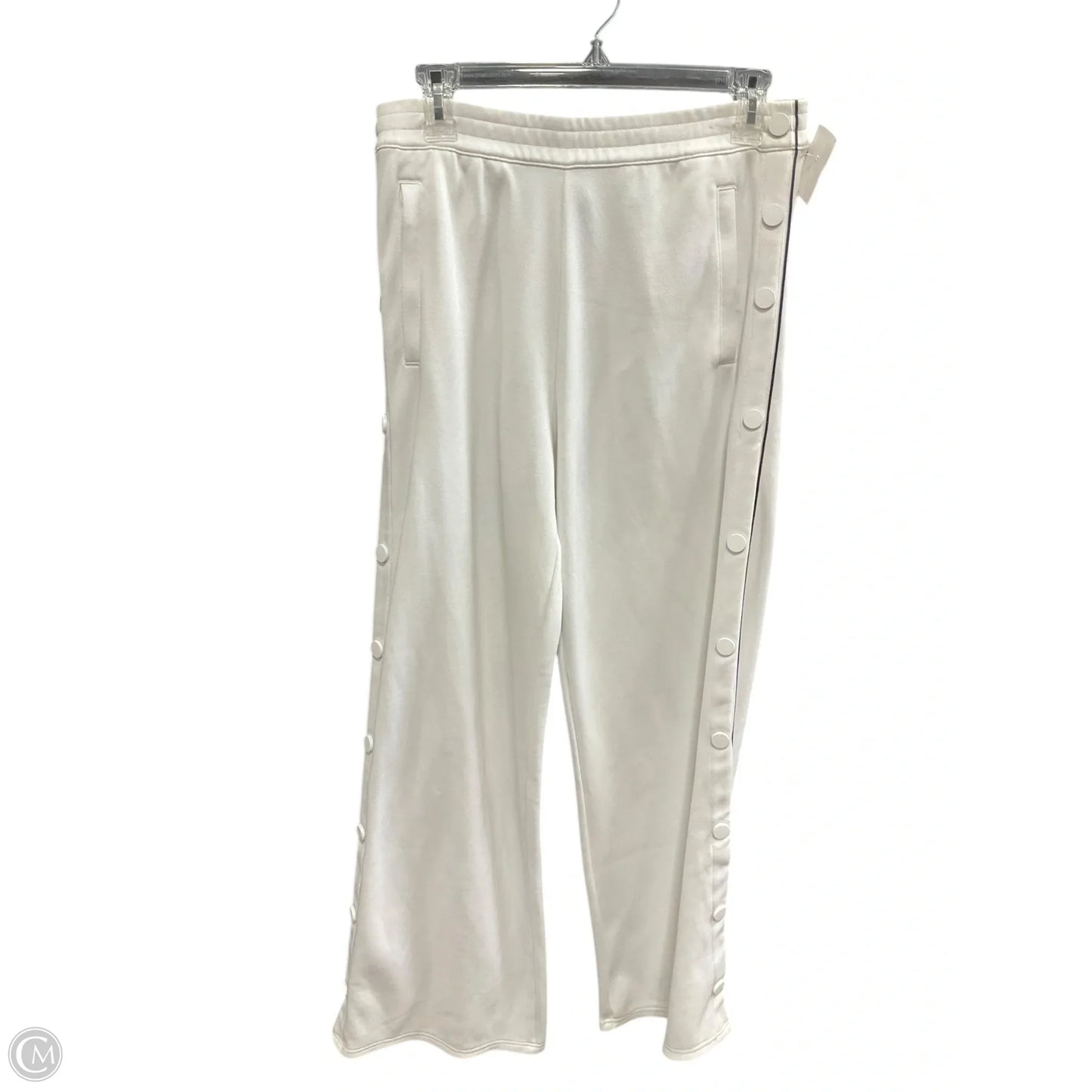 Athletic Pants By Clothes Mentor In White, Size: M