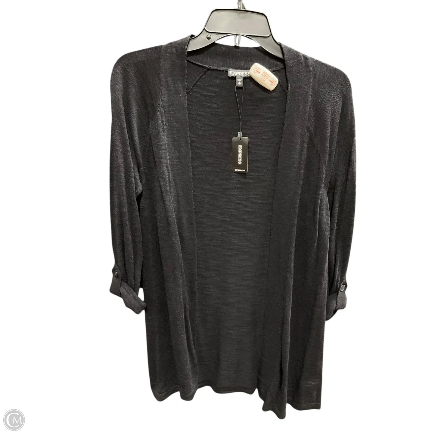 Cardigan By Express In Black, Size: Sp