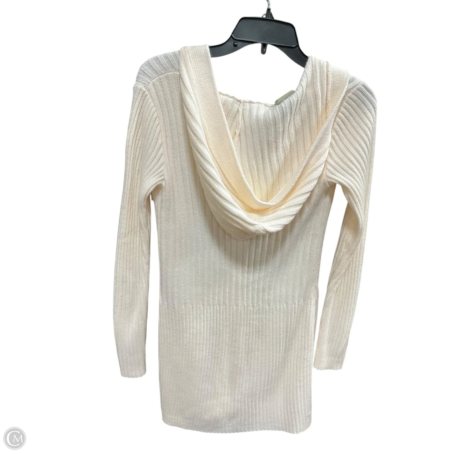 Sweater Cardigan By New York And Co In Cream, Size: S