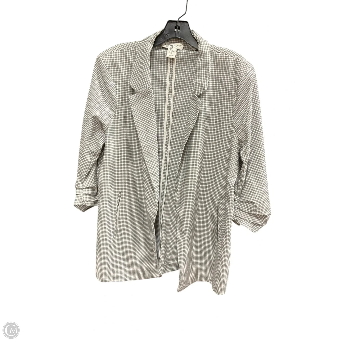 Blazer By Rachel Zoe In Black & White, Size: Xl