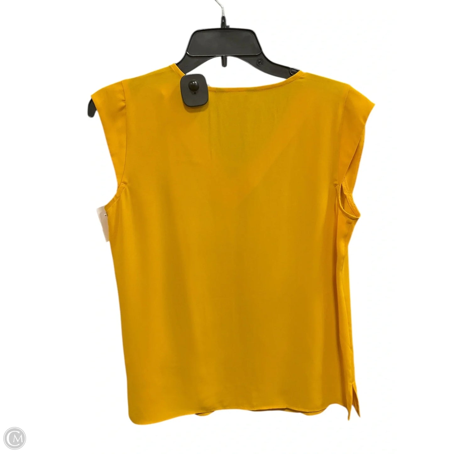 Top Sleeveless By Banana Republic In Yellow, Size: Xs