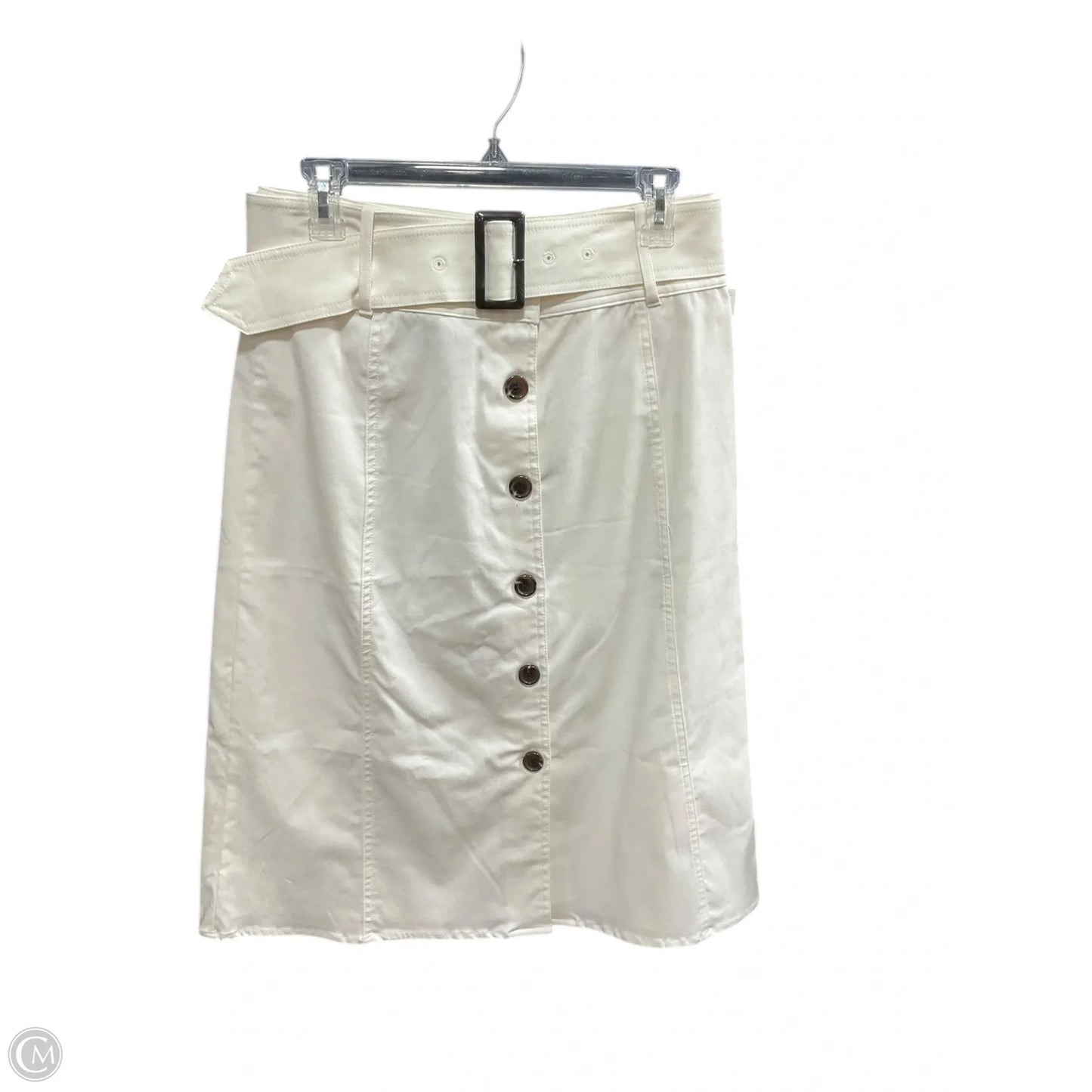 Skirt Maxi By Worthington In Cream, Size: 4