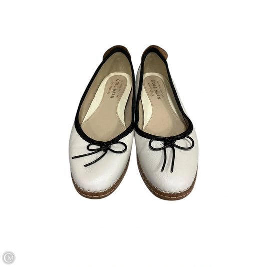 Shoes Flats By Cole-haan In Black & Tan, Size: 8