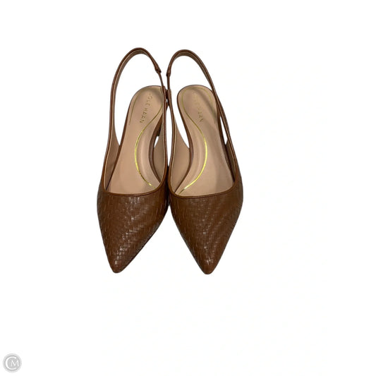 Shoes Heels Kitten By Cole-haan In Tan, Size: 7.5