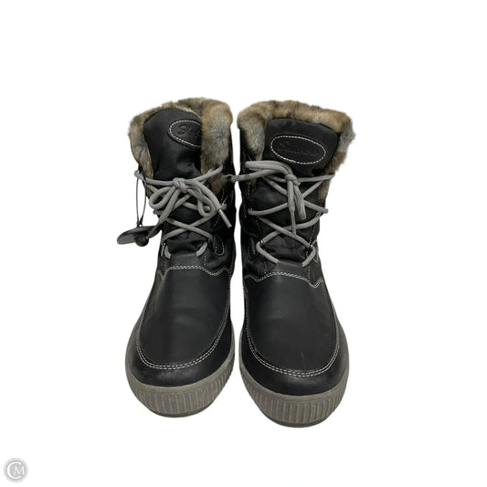Boots Snow By Skechers In Black, Size: 10