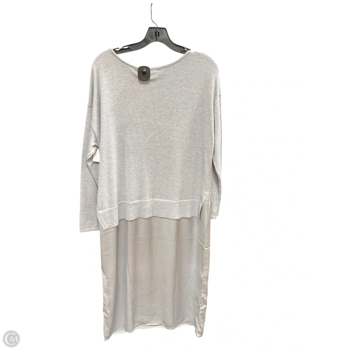 Dress Casual Maxi By J. Jill In Grey, Size: M