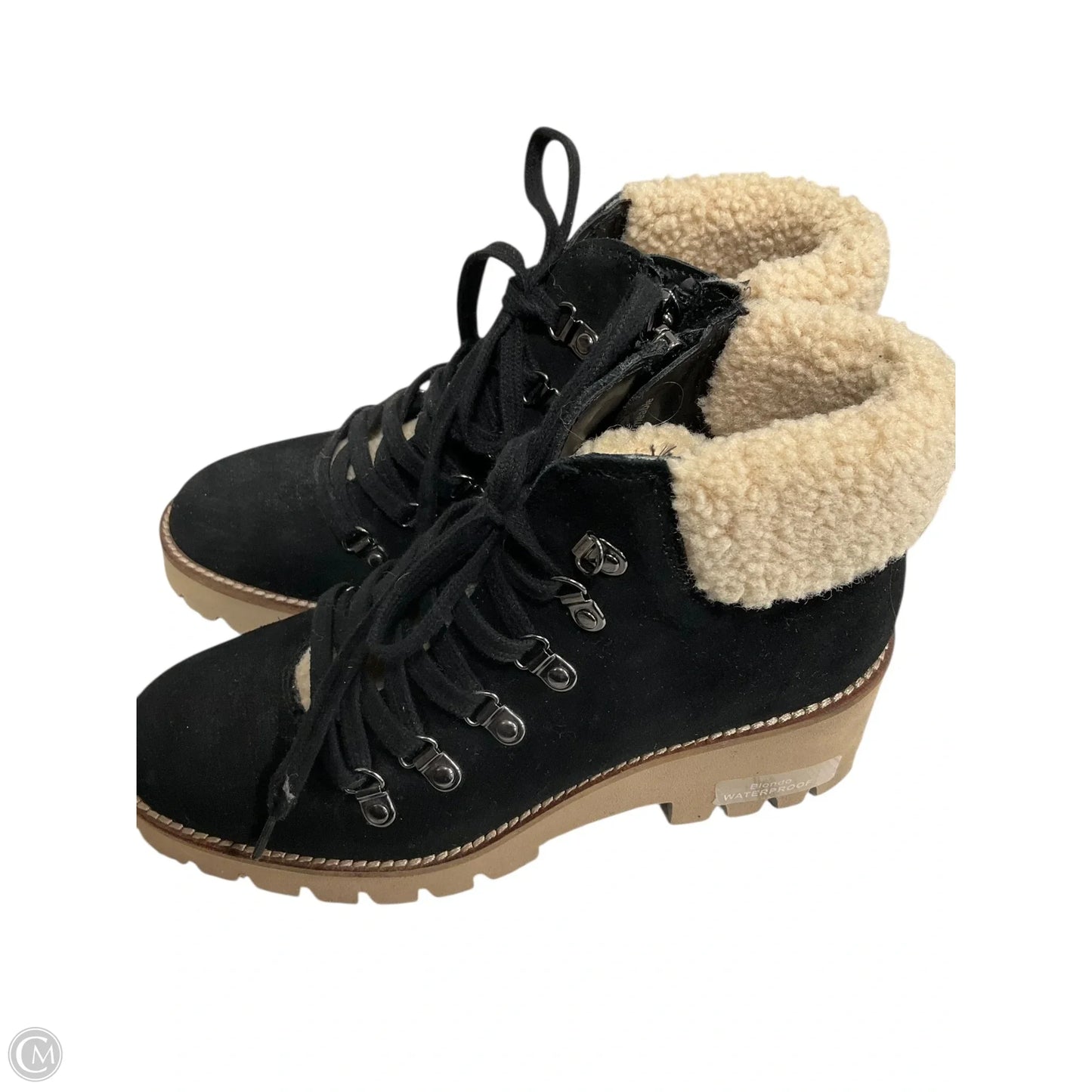 Boots Ankle Heels By Blondo In Black, Size: 6