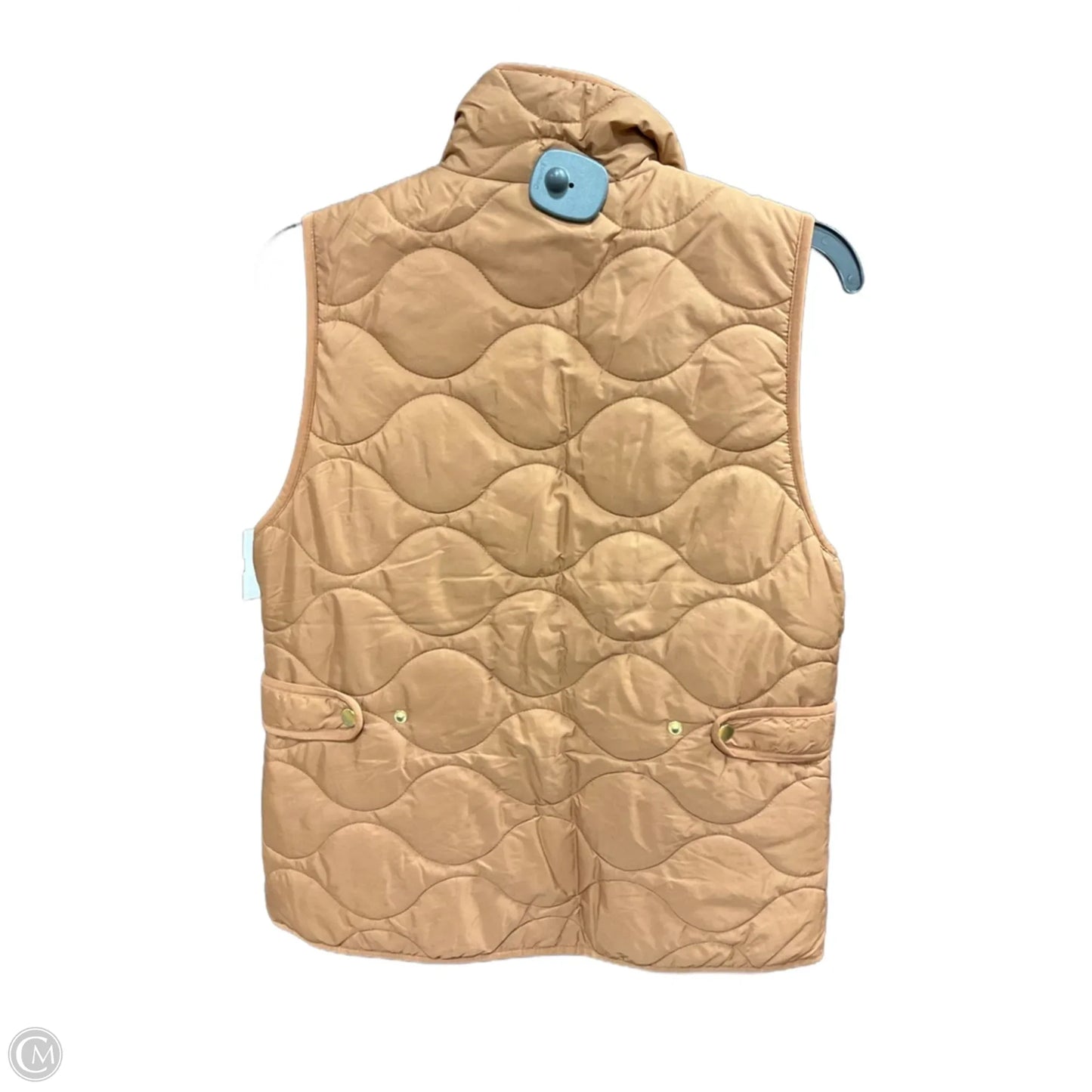 Vest Puffer & Quilted By J. Crew In Tan, Size: S