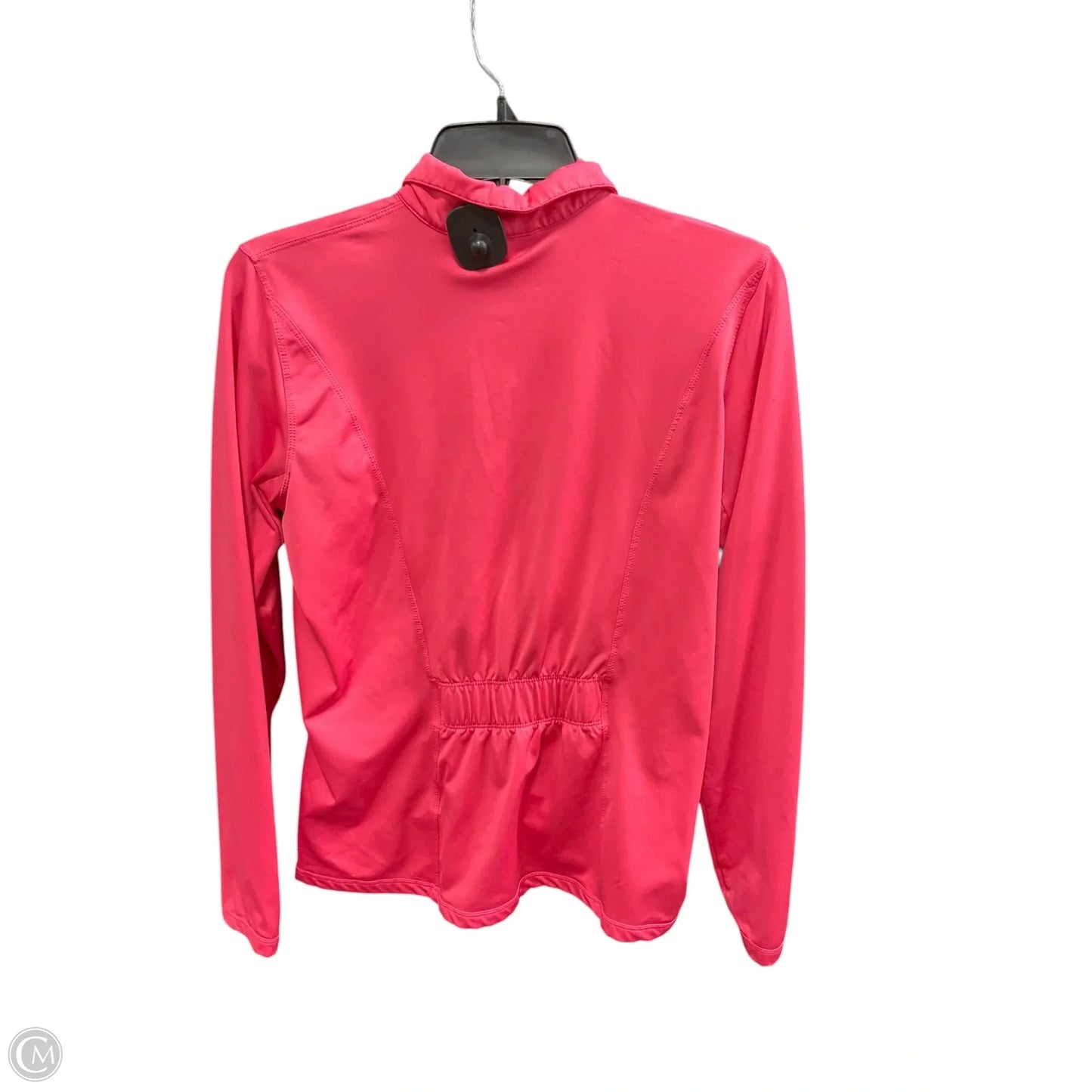 Athletic Jacket By Nike Apparel In Pink, Size: M