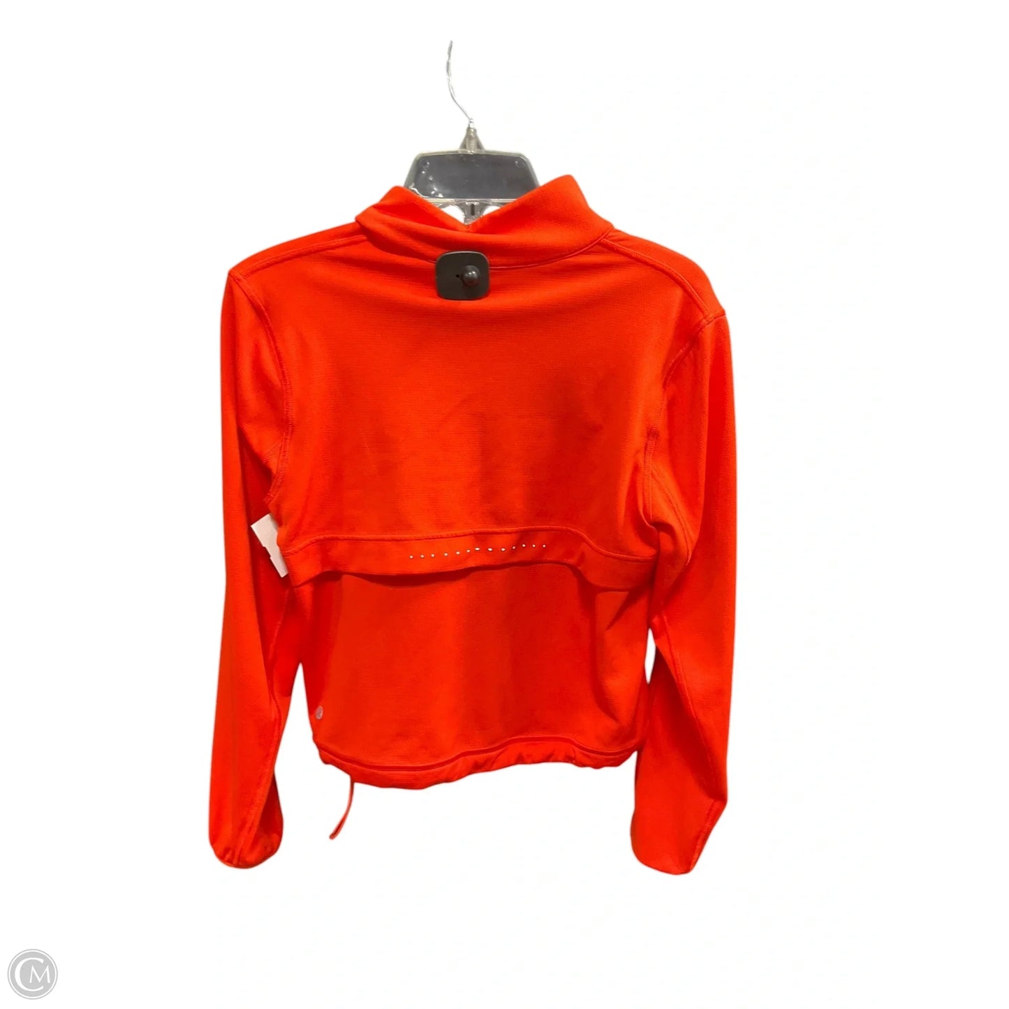 Athletic Jacket By Lululemon In Orange, Size: 6