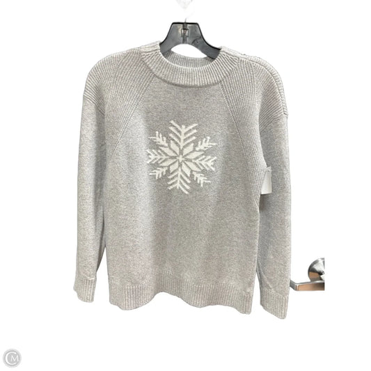 Sweater By Talbots In Grey, Size: S