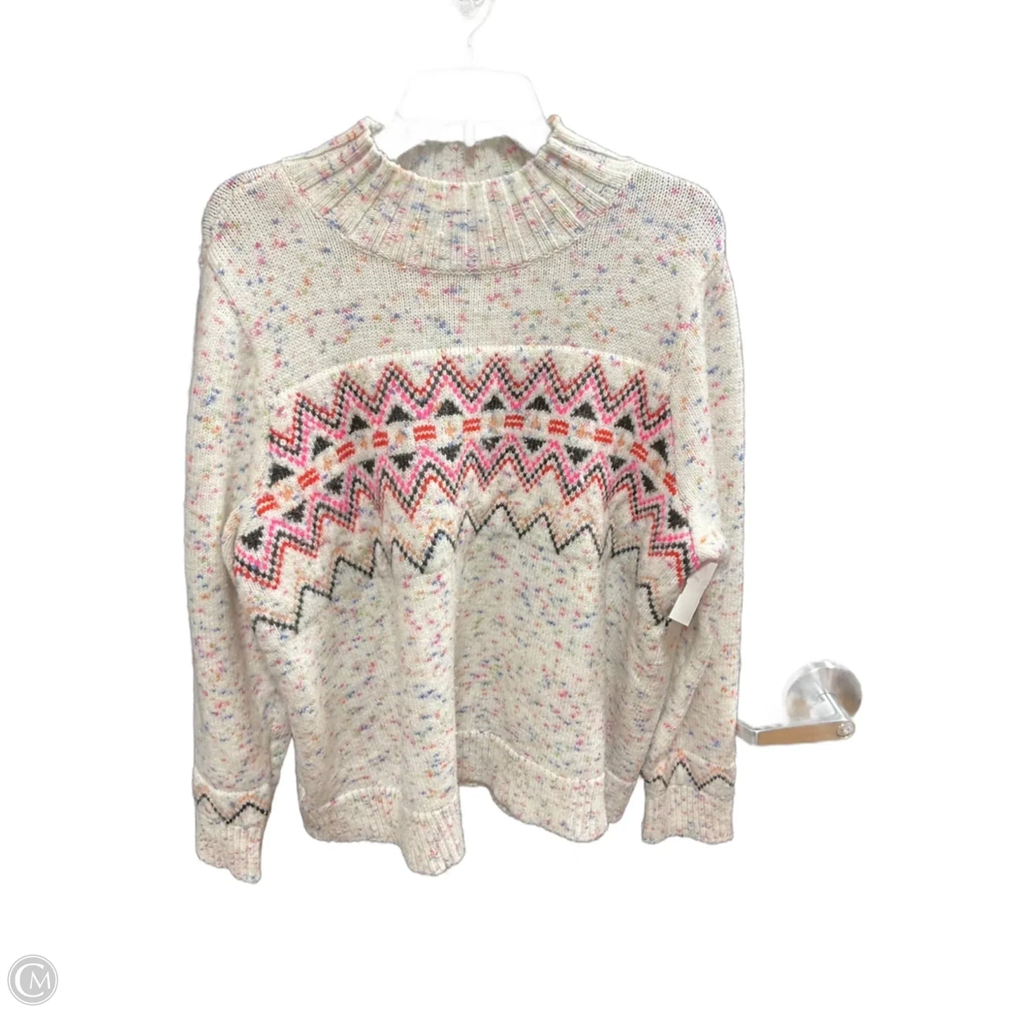 Sweater By Loft In Multi-colored, Size: Xxl