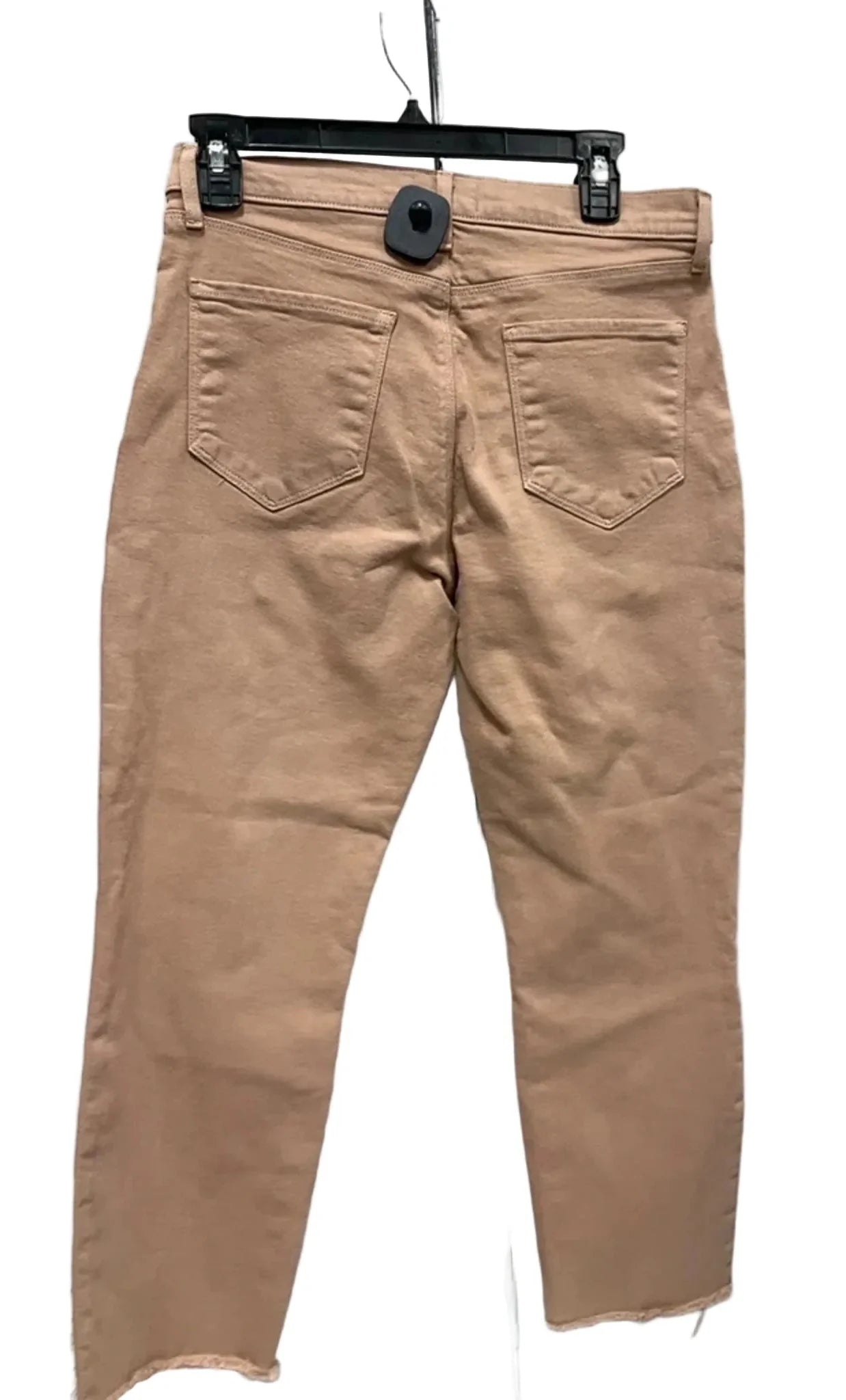 Jeans Straight By L Agence In Tan, Size: 8