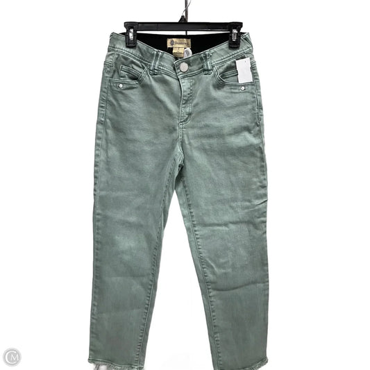 Jeans Straight By Democracy In Green, Size: 6