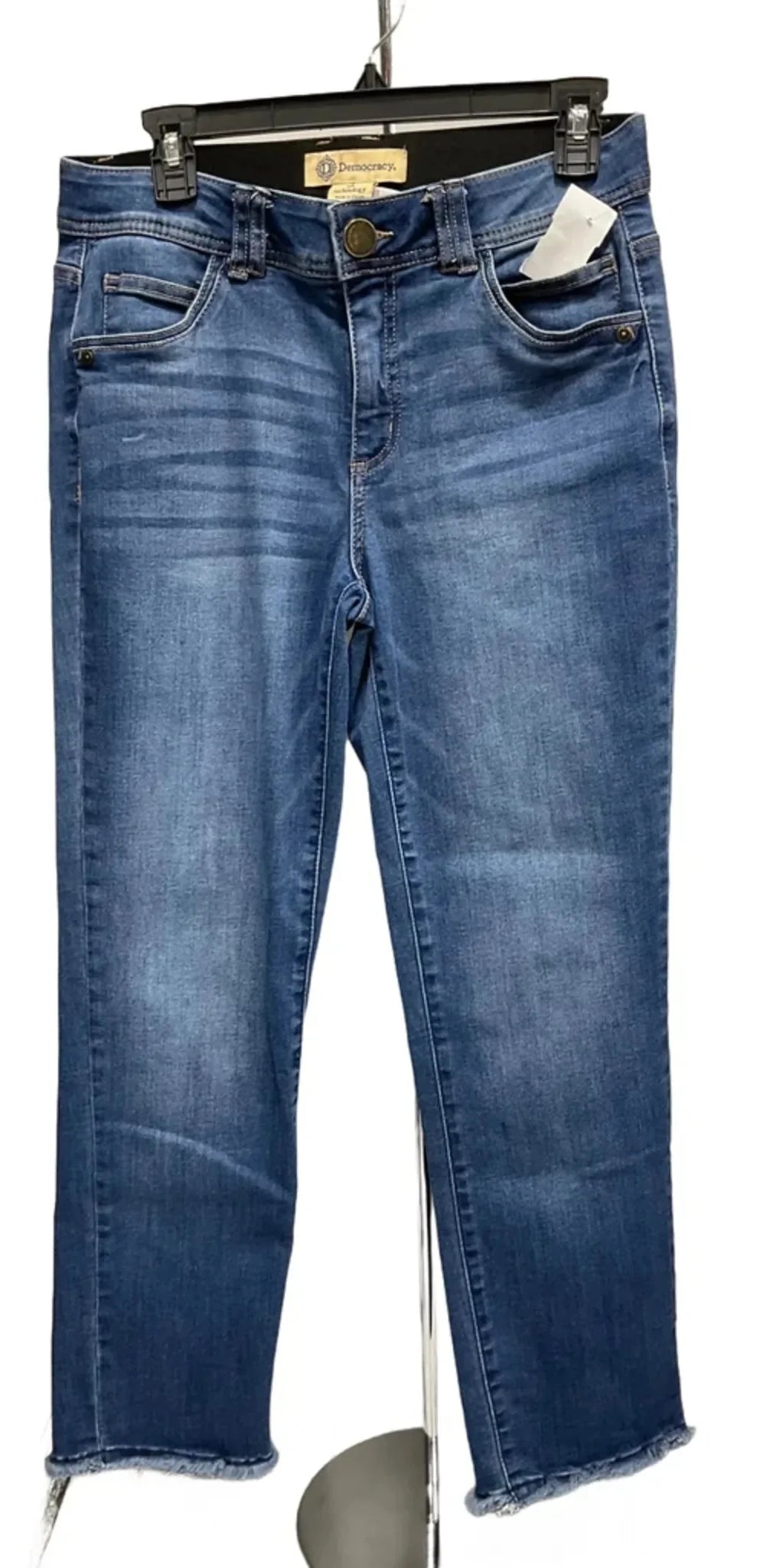 Jeans Straight By Democracy In Blue Denim, Size: 6