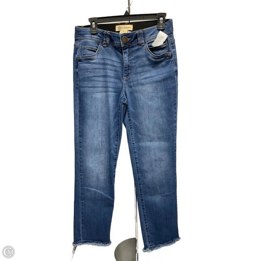 Jeans Straight By Democracy In Blue Denim, Size: 6