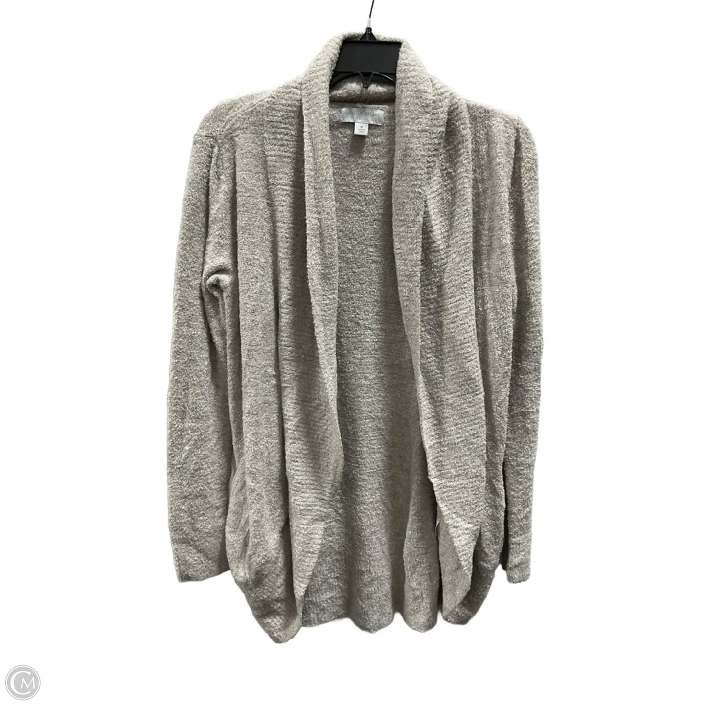 Sweater Cardigan By Barefoot Dreams In Tan, Size: M