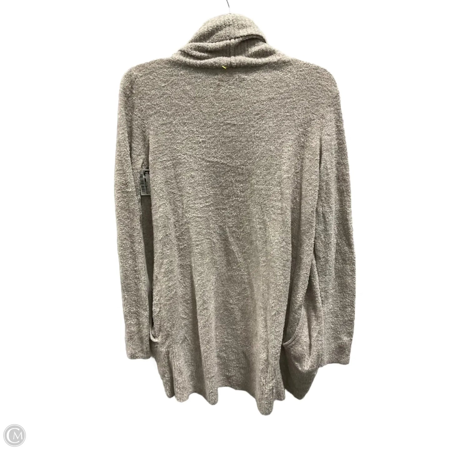 Sweater Cardigan By Barefoot Dreams In Tan, Size: M