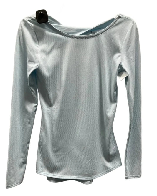 Athletic Top Long Sleeve Crewneck By Athleta In Blue, Size: Xxs