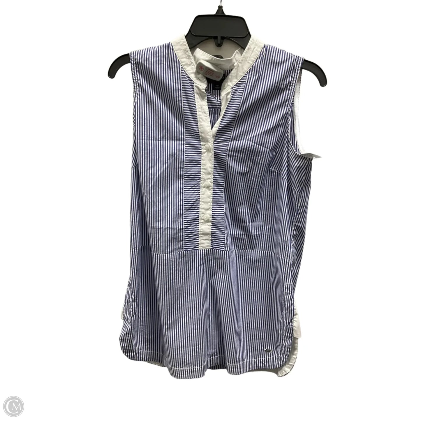 Top Sleeveless Basic By Tommy Hilfiger In Striped Pattern, Size: Sp