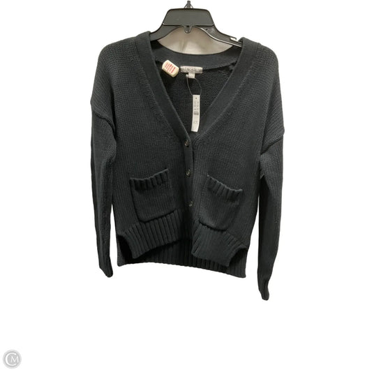 Sweater Cardigan By J. Crew In Black, Size: Xxs