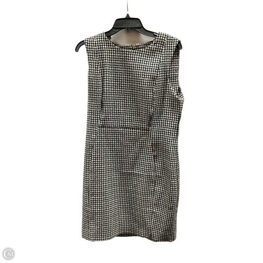 Dress Work By Calvin Klein In Black & White, Size: 14