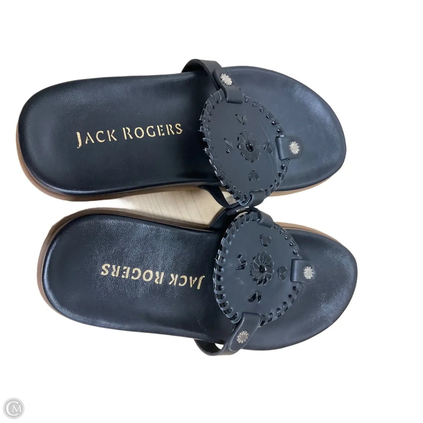 Sandals Flats By Jack Rogers In Black, Size: 7