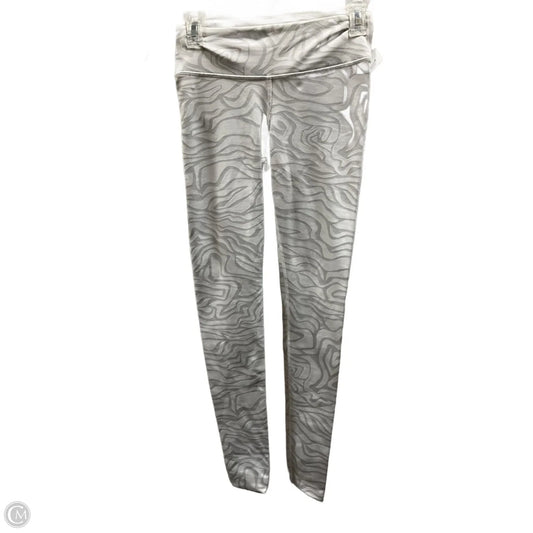 Athletic Leggings By Alo In Grey, Size: Xs