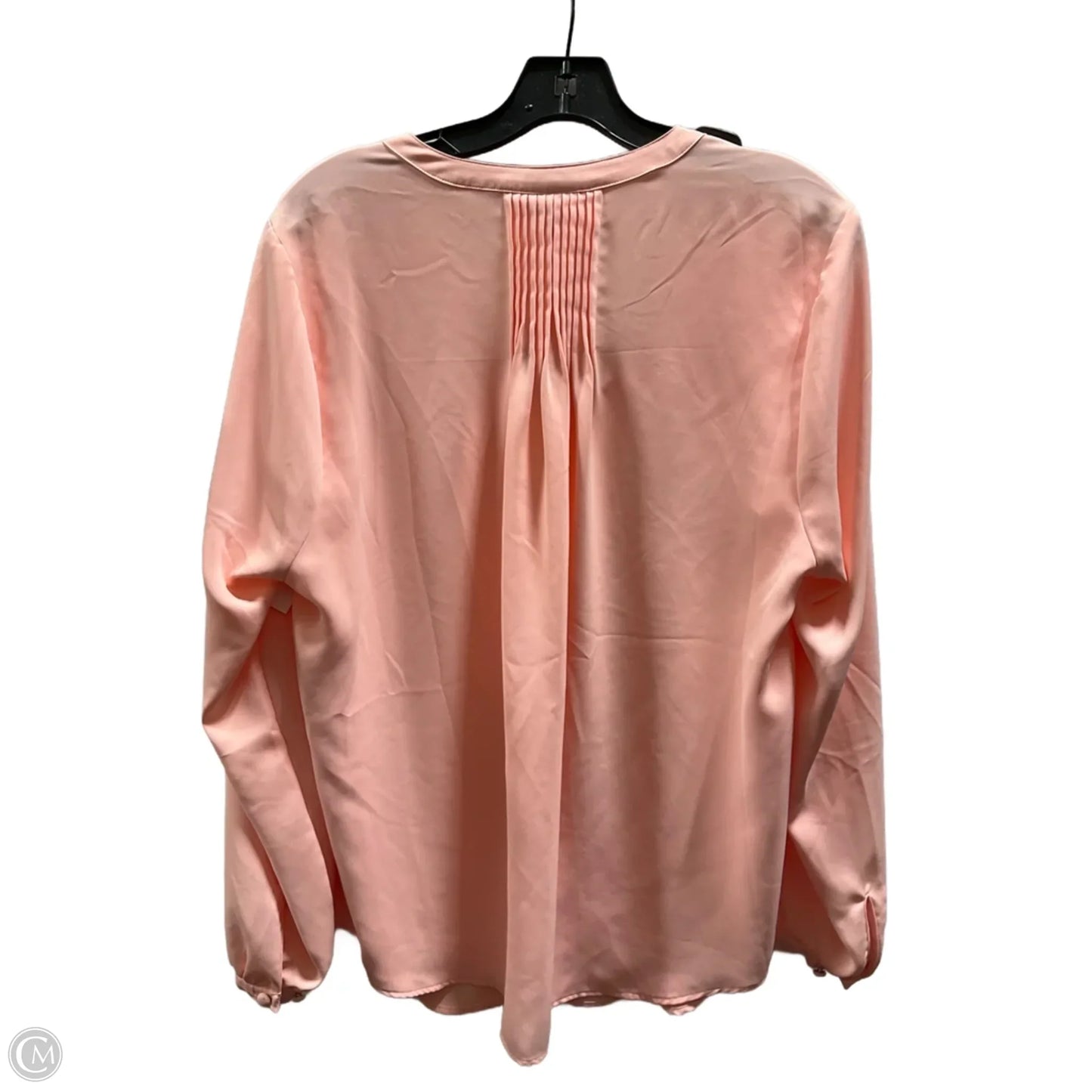 Top Long Sleeve By Torrid In Orange, Size: Xl