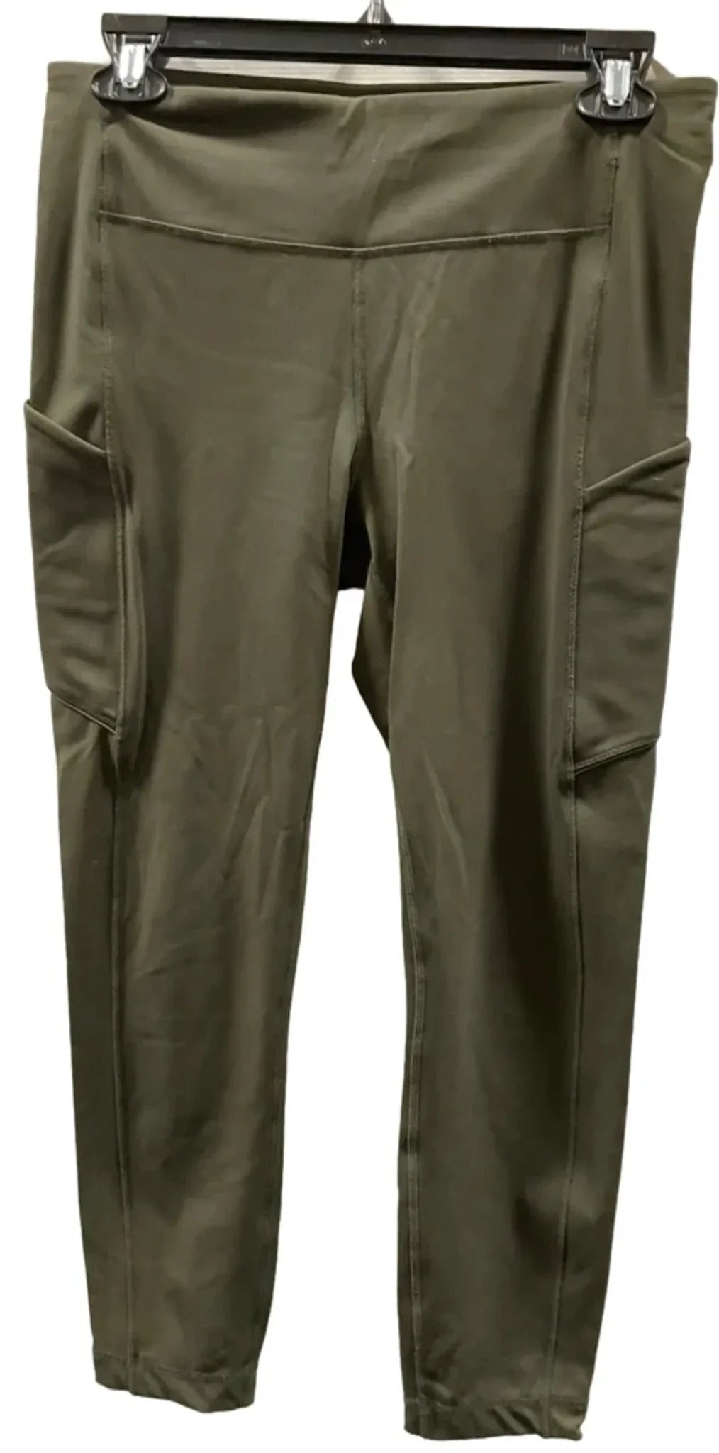 Athletic Leggings By Lululemon In Green, Size: 8