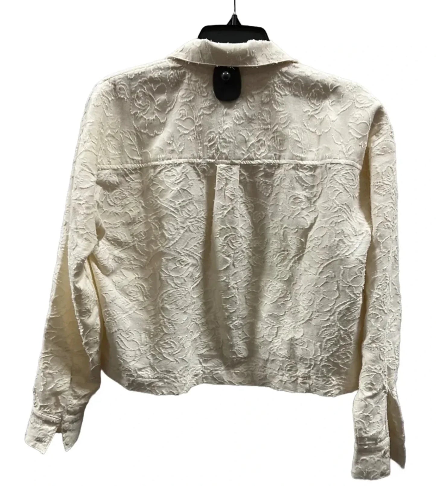 Jacket Other By Loft In Cream, Size: Xxs