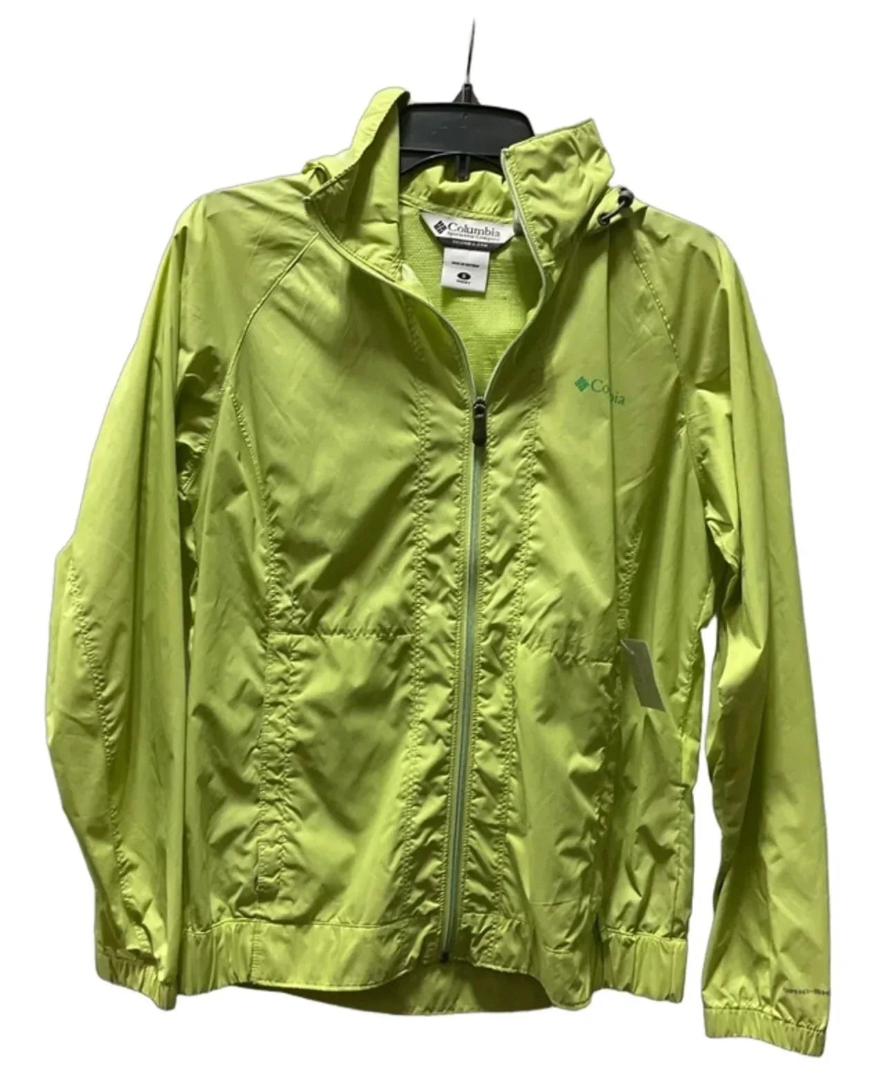 Athletic Jacket By Columbia In Green, Size: S