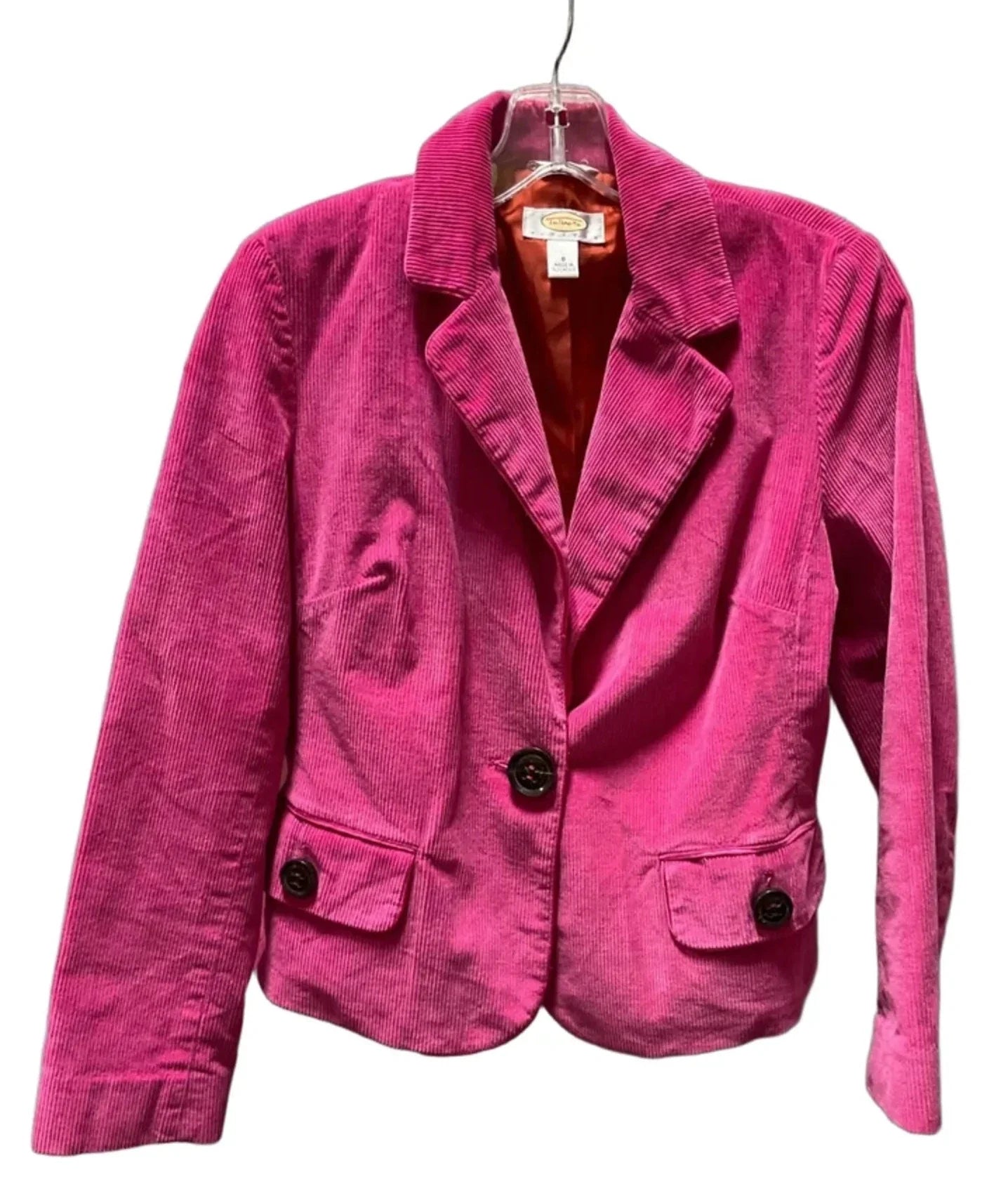 Blazer By Talbots In Pink, Size: 8