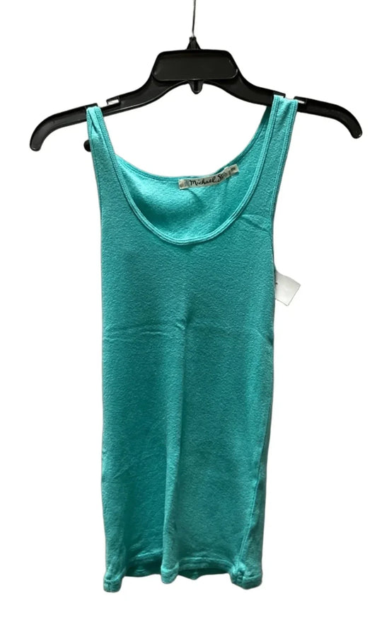 Top Sleeveless Basic By Michael Stars In Teal