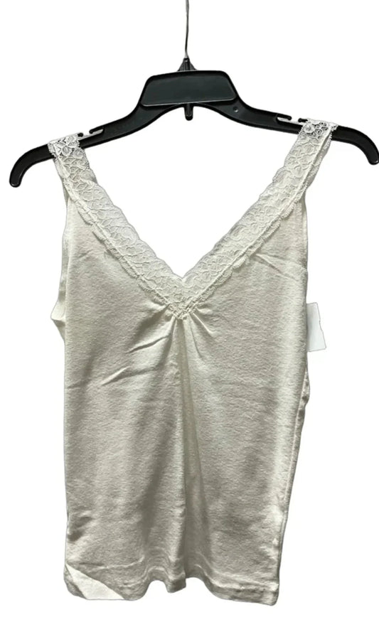 Top Sleeveless Basic By Michael Stars In White, Size: Osfm