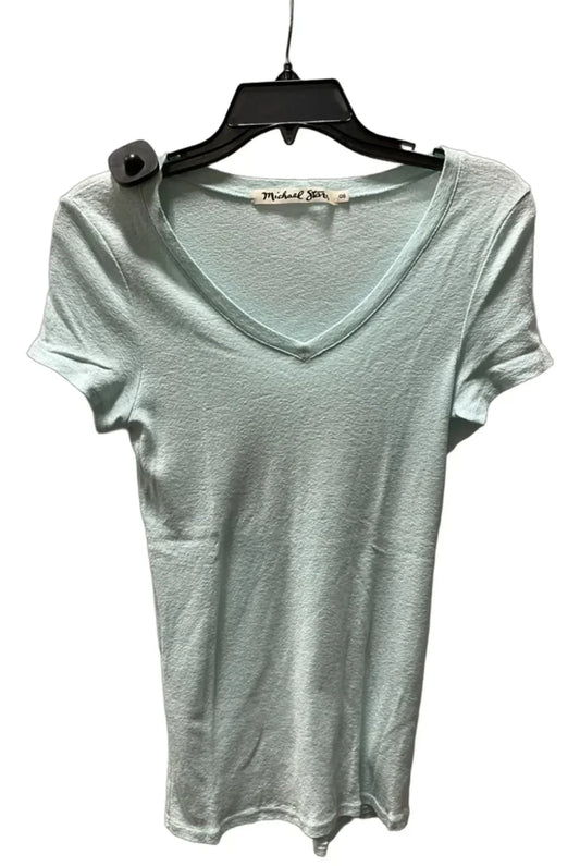 Top Short Sleeve Basic By Michael Stars In Blue