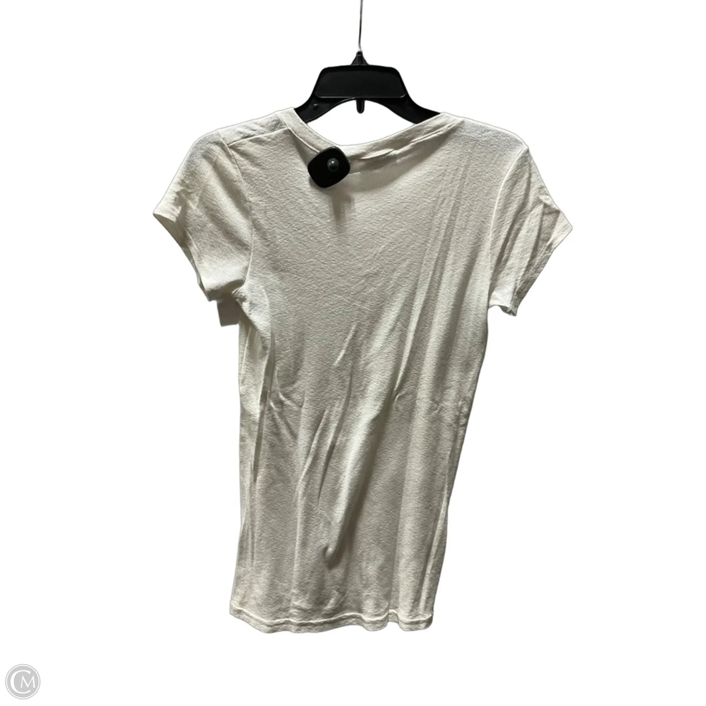 Top Short Sleeve Basic By Michael Stars In White, Size: Osfm