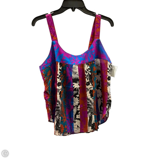 Top Sleeveless By Rose And Olive In Multi-colored, Size: M