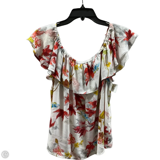 Top Sleeveless Basic By Maeve In Floral Print, Size: M