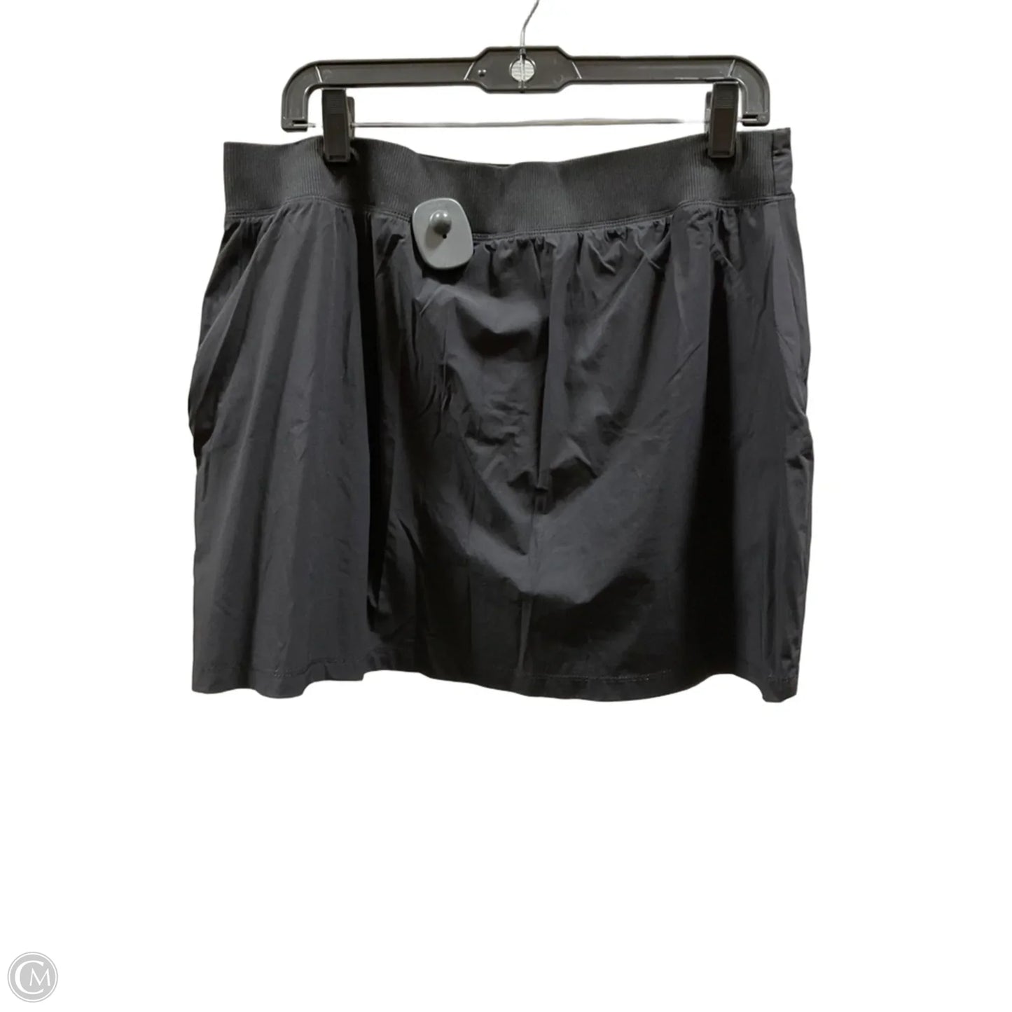 Athletic Skort By Calvin Klein In Black, Size: L