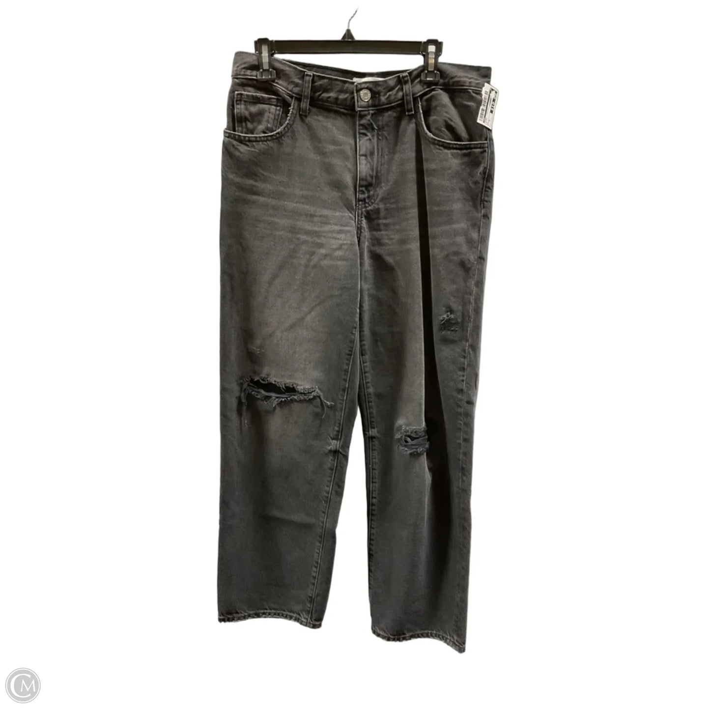 Jeans Straight By Mng In Black, Size: 6