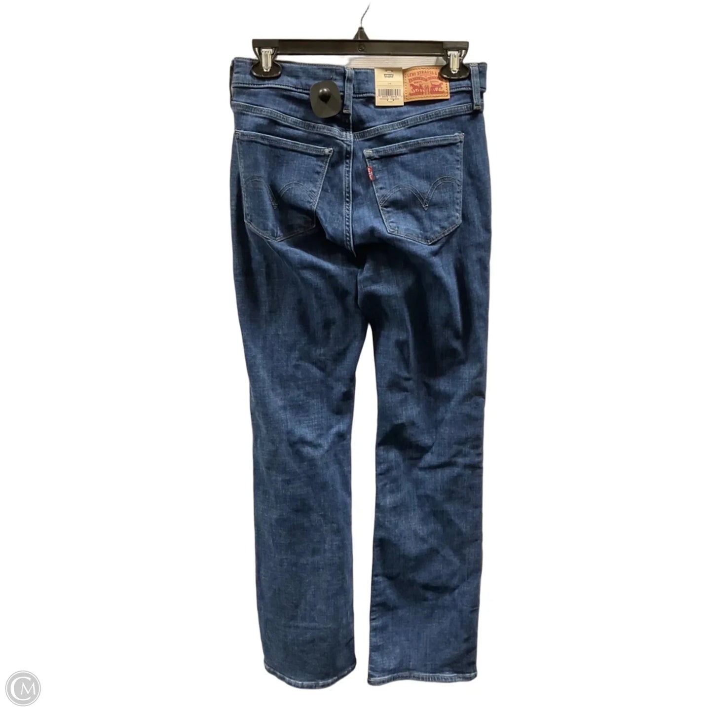 Jeans Boot Cut By Levis In Blue Denim, Size: 2