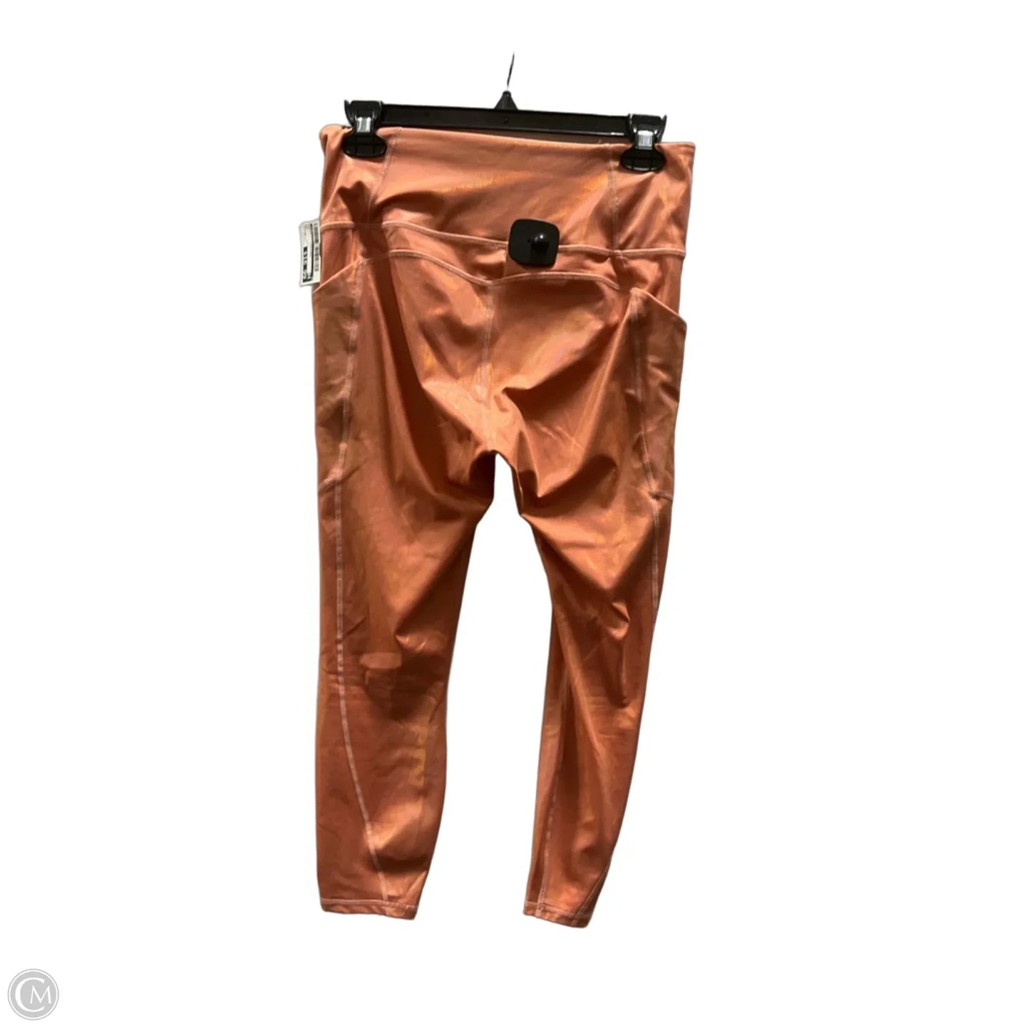 Athletic Leggings By Fabletics In Orange, Size: M