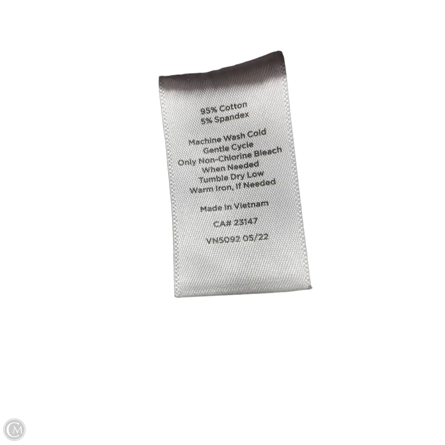 Top Long Sleeve Basic By Talbots In Grey, Size: L